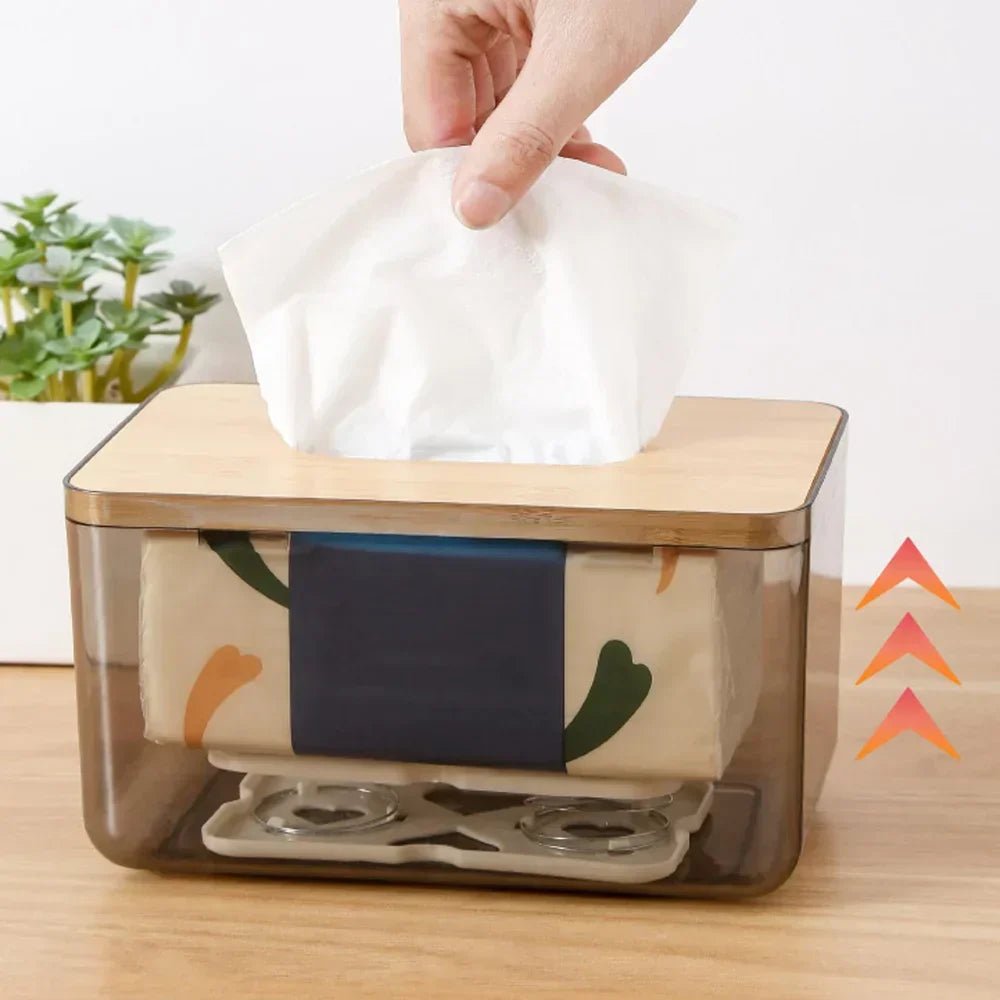 Automatic Spring Issue Box Presents Box Spring Tray Automatic Paper Towel Inner Holder for Safety Driving Kitchen Tissue Boxes - ADFIRE
